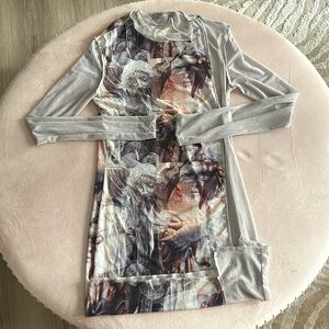 Pretty Little Thing Mesh Dress